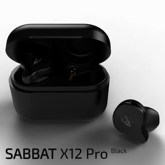 SABBAT X12 Pro Bluetooth 5.0 Headset Handsfree - Hitam