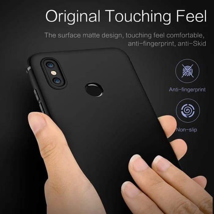Hot Sale Case Premium Macaron List Black Matte Xiaomi Mi 8 Mi8 Lite Mi8 Youth - Hitam
