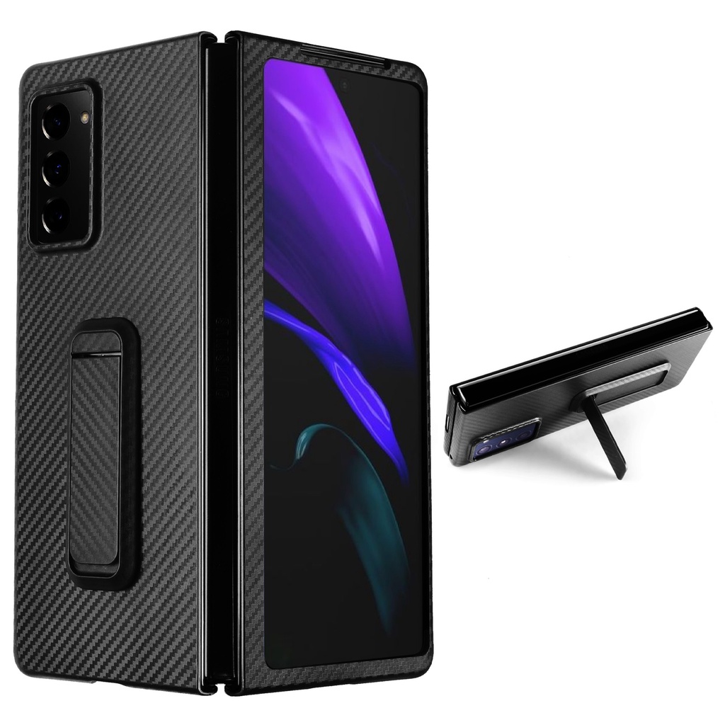 raCaseta ARAMID Case For Samsung Galaxy Z Fold 3 2 Fold3 Fold2 Standing Original Casing Cover