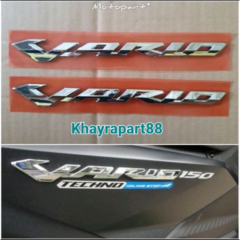 Emblem logo Honda Vario 150 2015 2016 2017