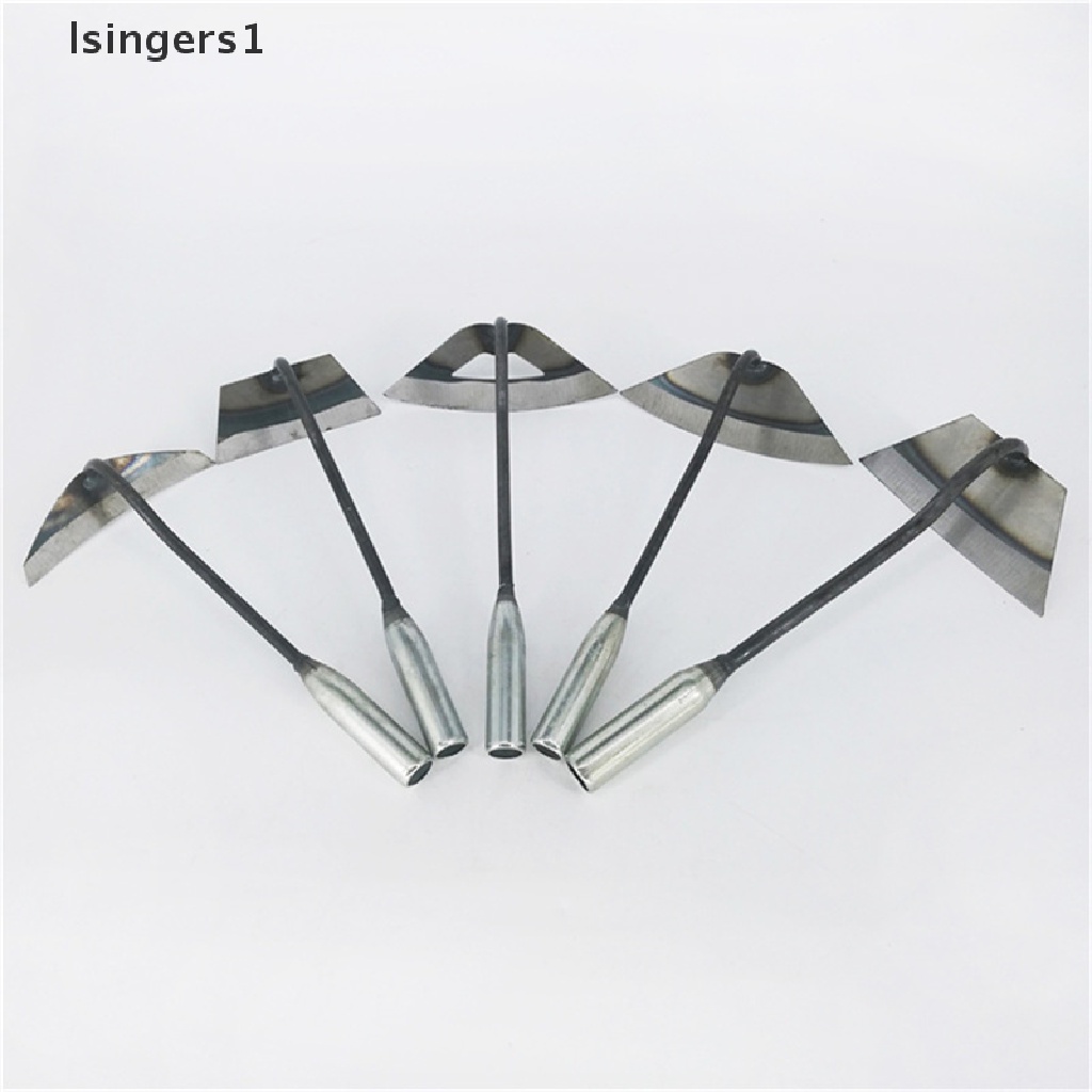 (lsingers1) 1pc Alat Penggaruk / Cangkul / Cangkul Tanaman Bahan Stainless steel Untuk Berkebun