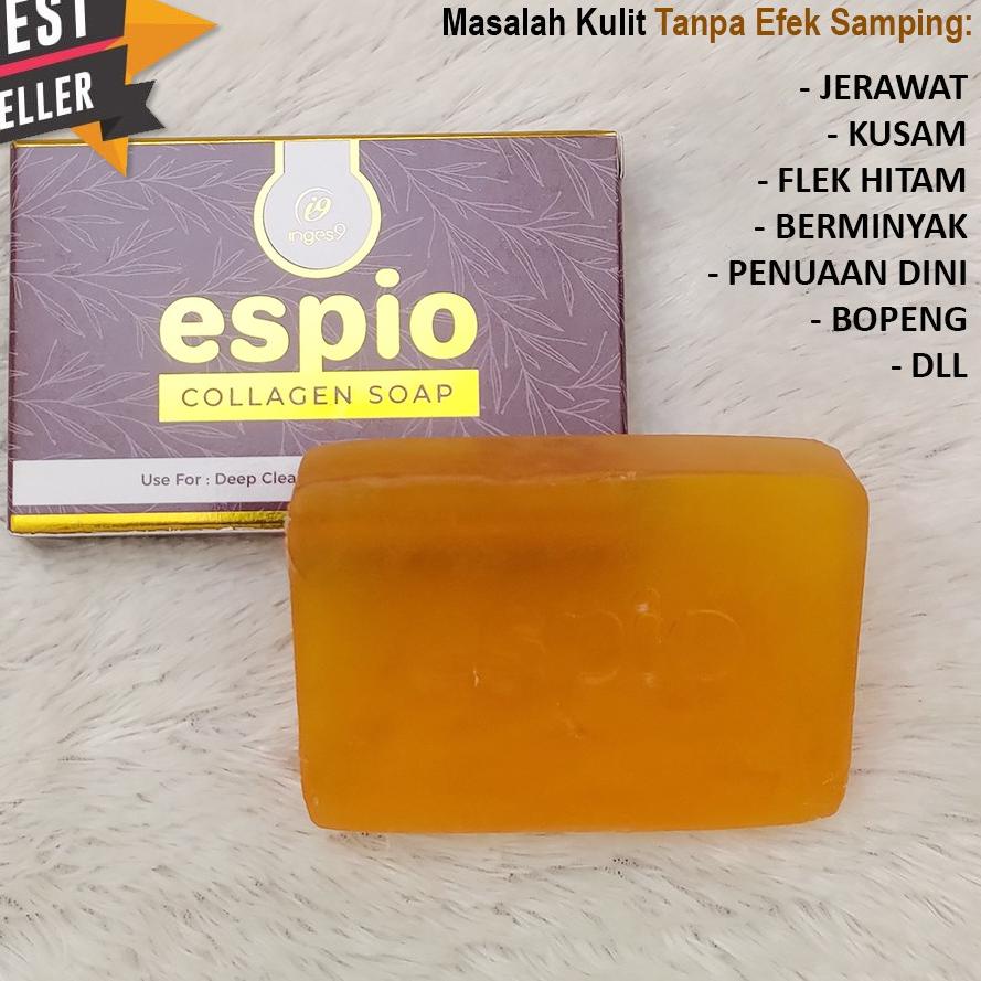 SALE!!SABUN ESPIO COLLAGEN SOAP 100% ORIGINAL/SABUN ESPIO BPOM ORIGINAL 100%ORI/SABUN COLAGEN\KOLAGE