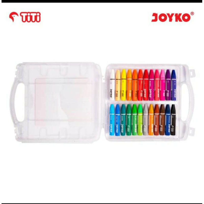 crayon TITI 24 warna/oil pastel krayon minyak JOYKO-1