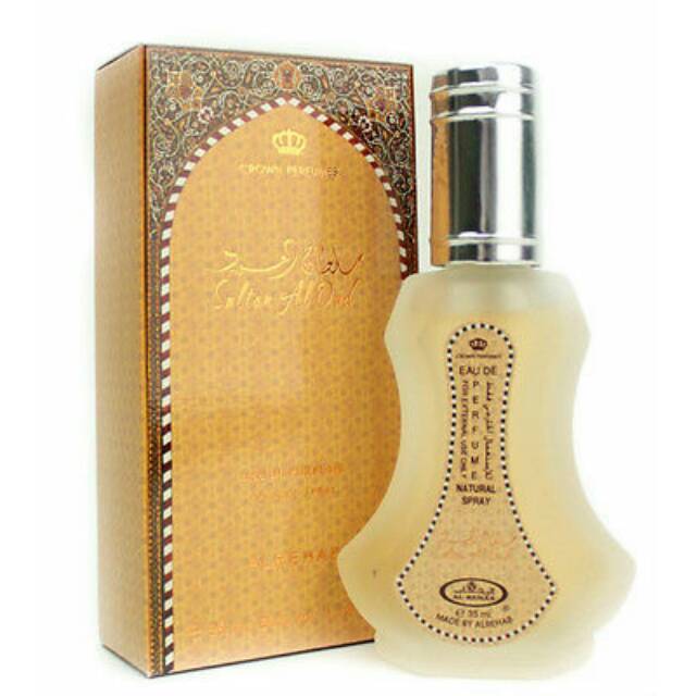 Gameela Parfum Al-Rehab Spray 35 Ml Sultan Al Oud Minyak Wangi Arab Al Rehab Alrehab Sulthan Al-Oud