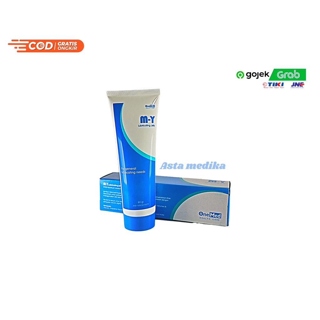 MY Lubricating Jelly Onemed 80g M-Y Gel Lubricant Onemed Jelly Lubrikasi OneMed General Lubricating Needed