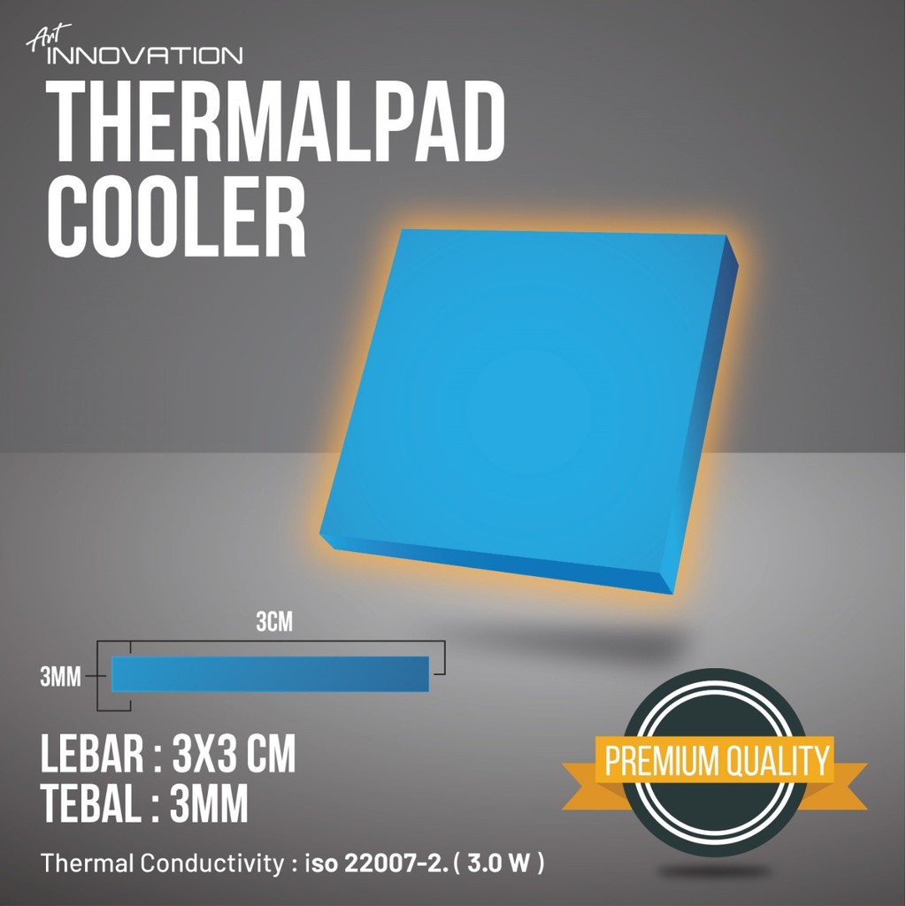 THERMALPAD CONDUCTIVE SILICONE FOR GPU HEATSINK COOLING THERMAL PAD