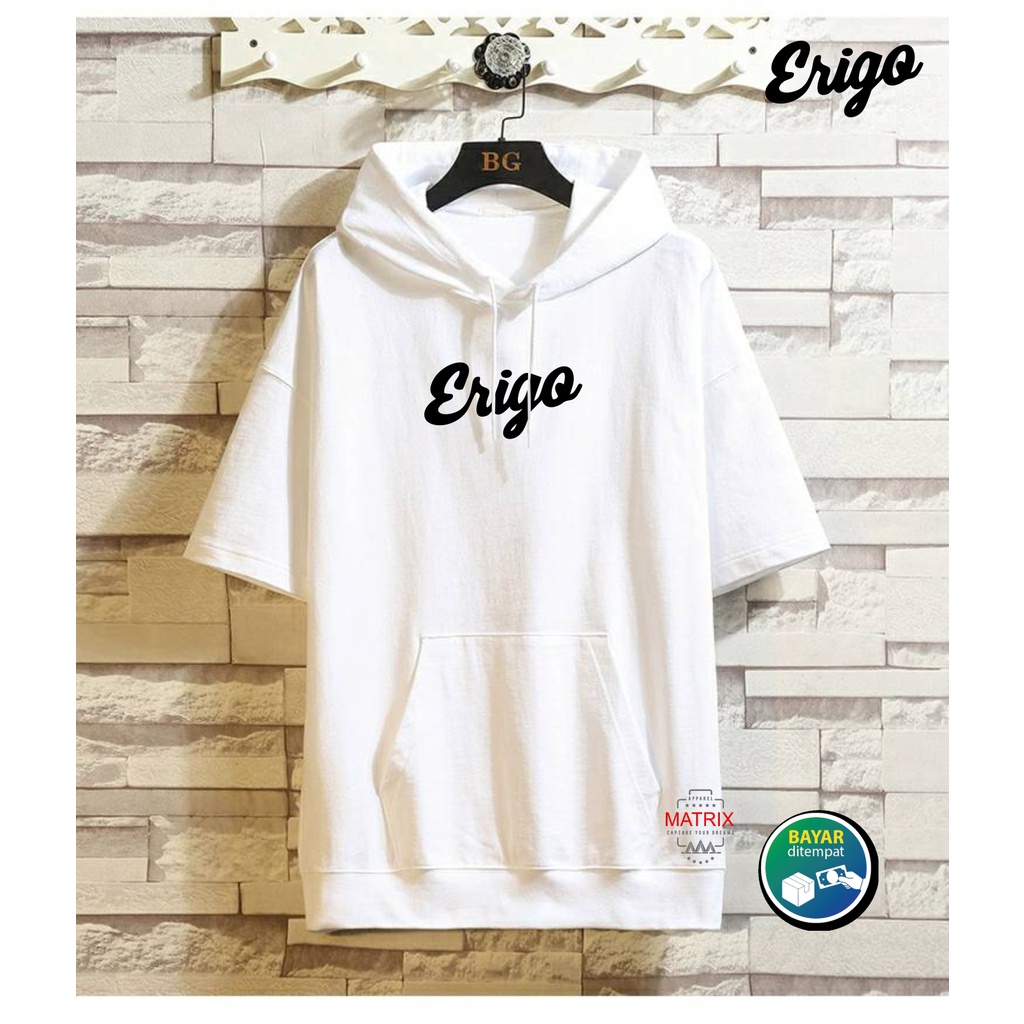 SHORT SLEEVE HOODIE PRIA LENGAN PENDEK/HOODIE LENGAN PENDEK / HOODIE JUMPER DISTRO