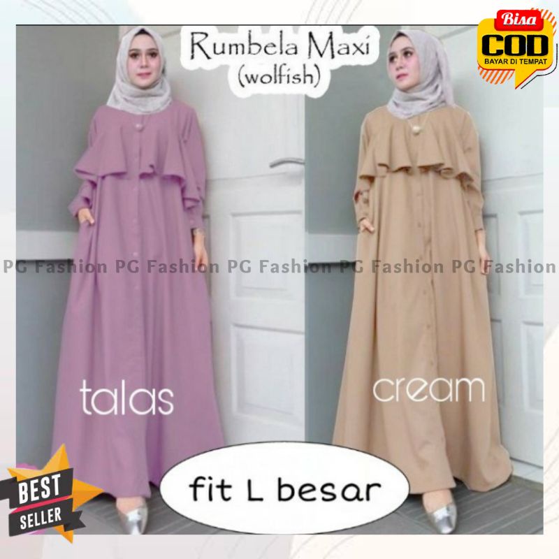 PG Fashion-Maxi Amora maxi dress dress muslim maxi songket baju muslim