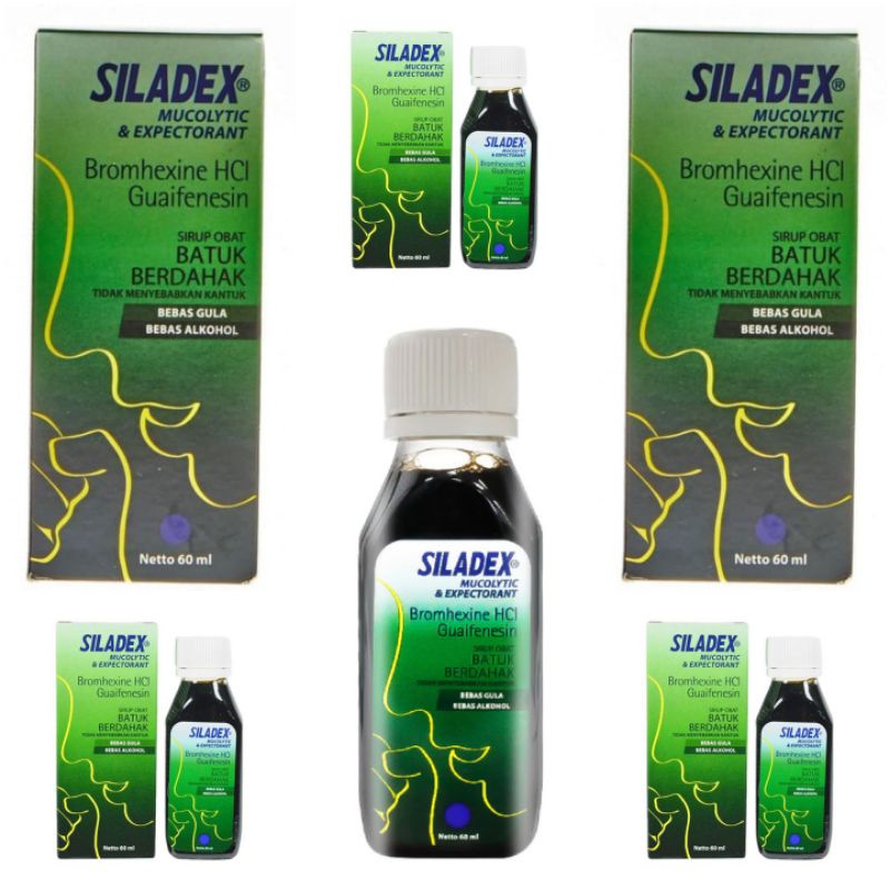 Jual Siladex Mucolytic Ekspektoran Sirup Obat Batuk Berdahak 60 Ml