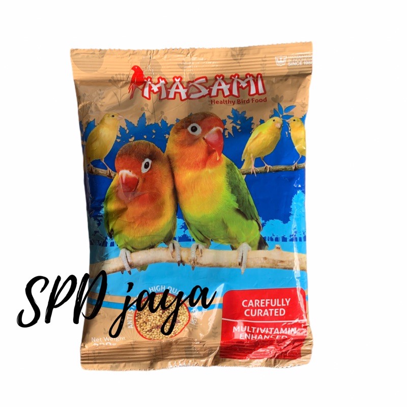 pakan lovebird masami