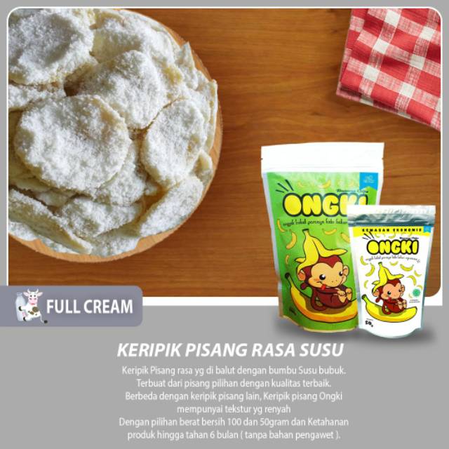 

Keripik pisang Ongki