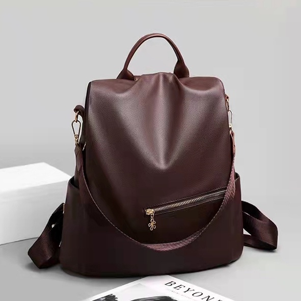 MV_Marvelouz MV303497 Tas RANSEL Wanita Remaja Polos Simpel Ada Talpan terbaru 1kg bisa 2 tas supplier tas import BQ3497