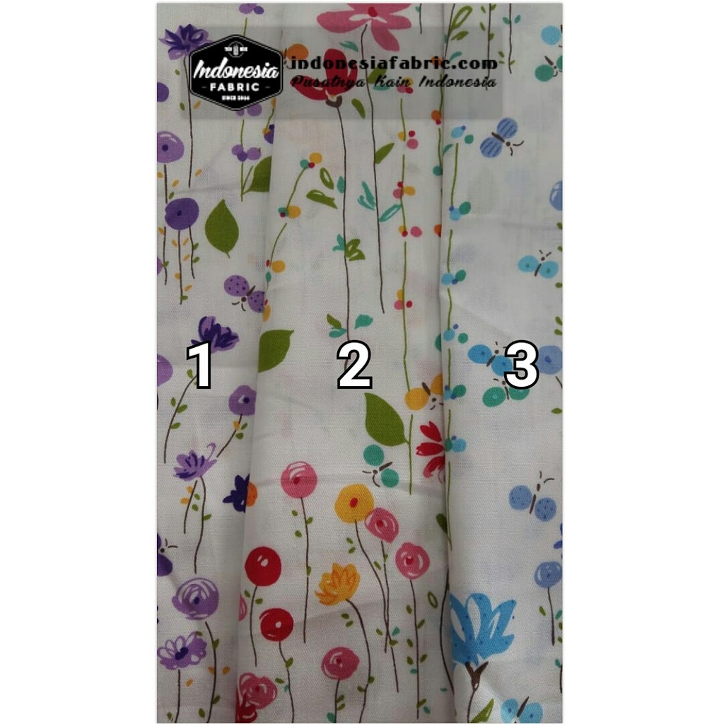 [Toko Kain Grosir] Kain Gamis Kain Mukena Kain katun Jepang Tokai Ori motif Childhood