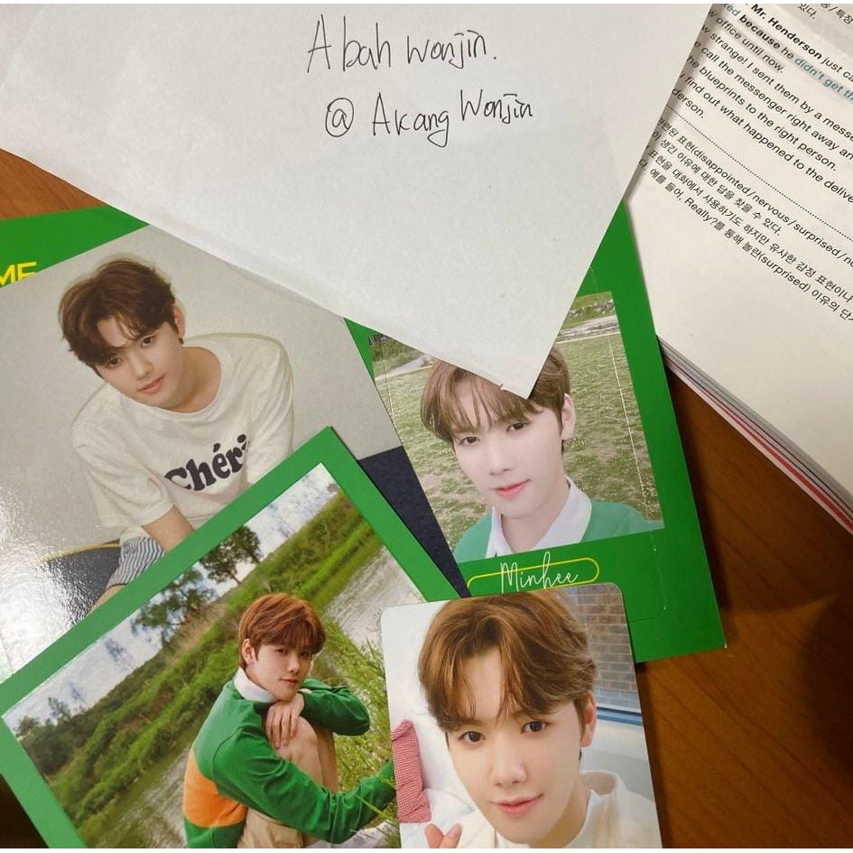 CRAVITY SUMPACK Minhee set.