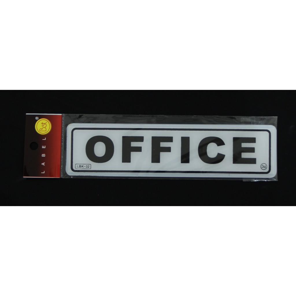 

Label Akrilik Office