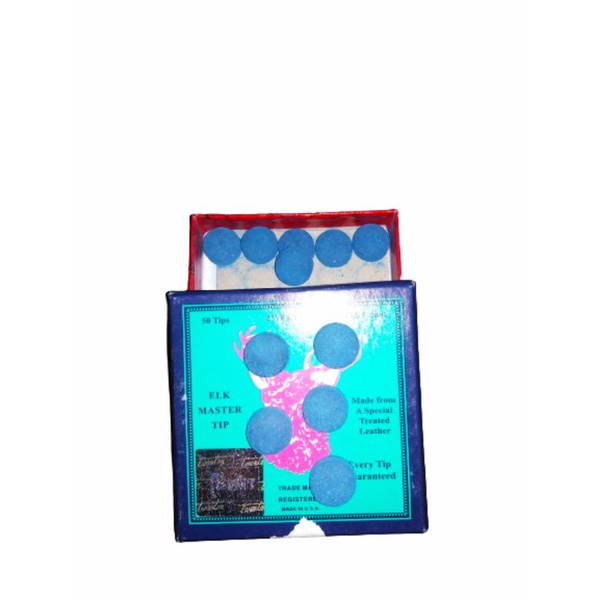 MASTER TIP BILLIARD UJUNG STIK BILLIARD CUE TIP ELK MASTER TIPS KEPALA STICK BILYARD 10 12 13MM ELK