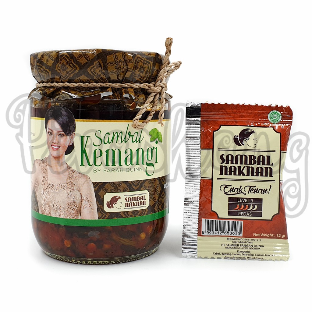 

Naknan Sambal Kemangi by Farah Quinn Enak Tenan FREE Sambal Nak Nan Sachet
