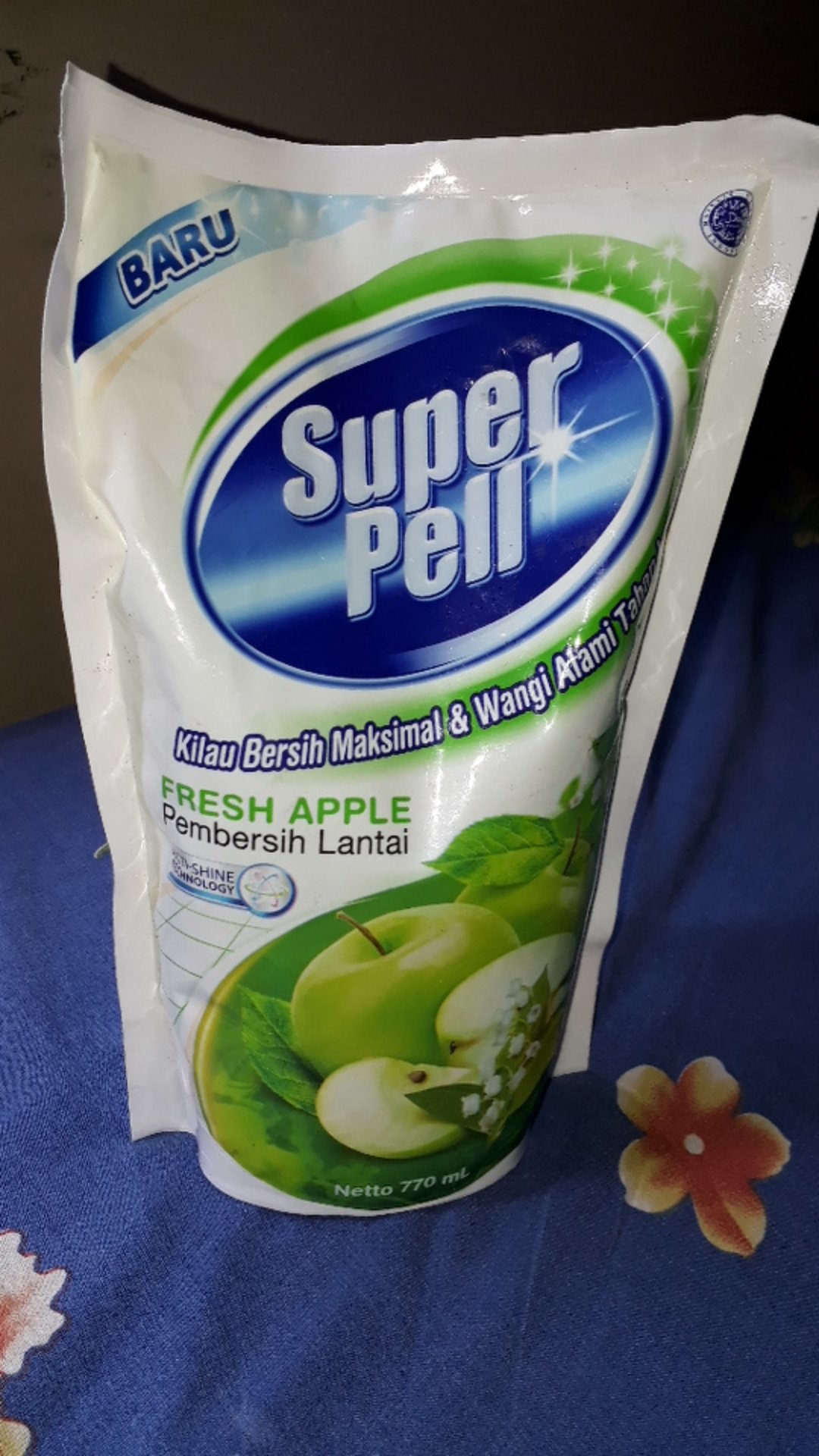 Super Pell Fresh Apel 770 Ml Pembersih Lantai