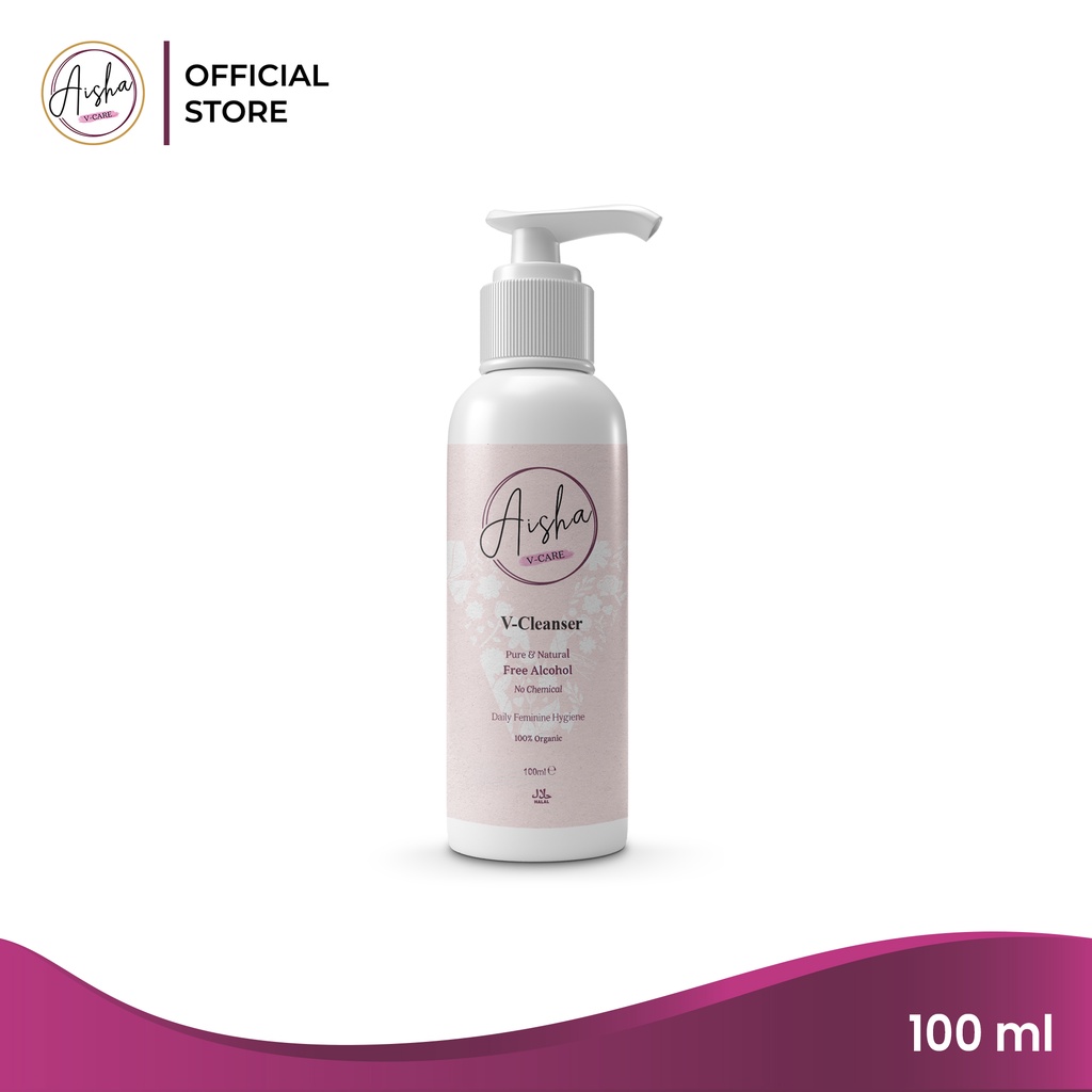 AISHAVCARE V CLEANSER - PERAWATAN HERBAL KEWANITAAN ALAMI - BEBAS GATAL BEBAS BAU BEBAS K3PUT1HAN