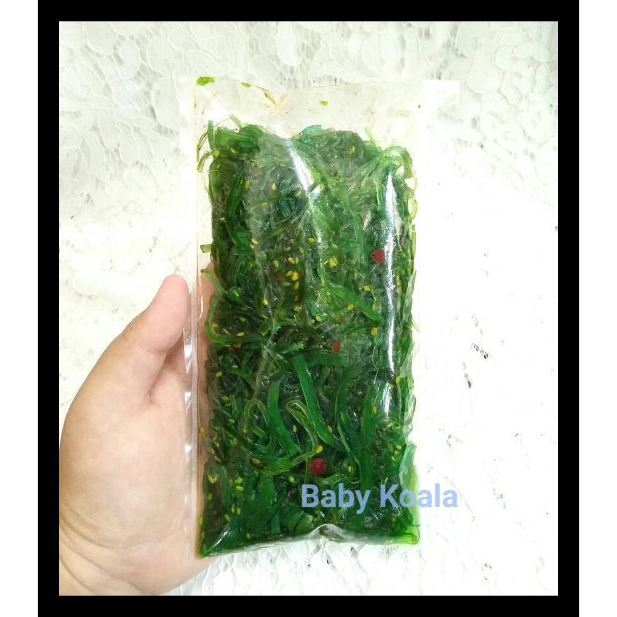 

Ready Chuka Wakame | Seaweed Salad Share Size 250Gram Makanan Instan Kaleng