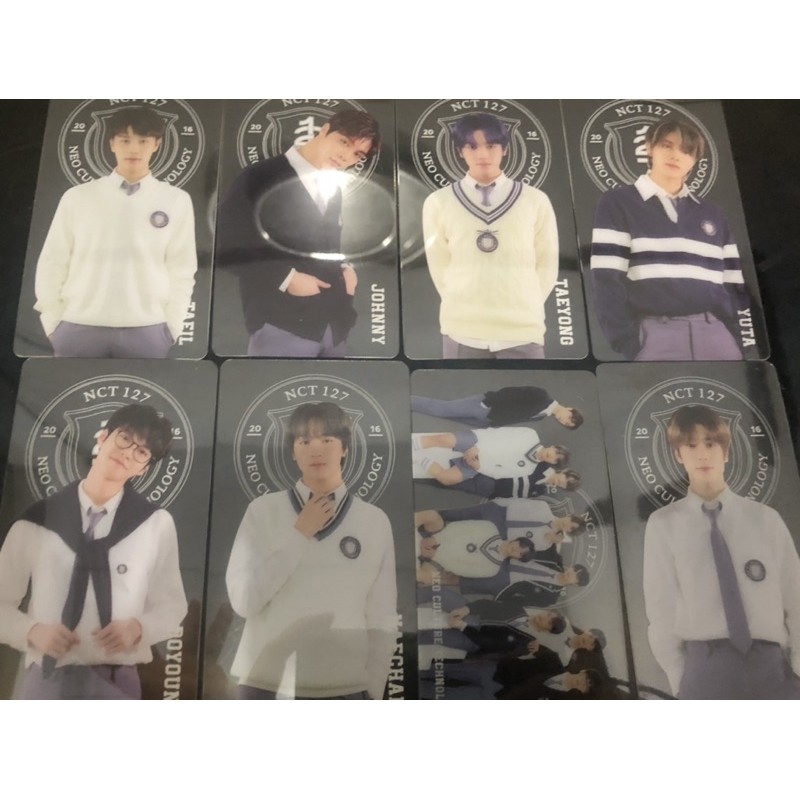 NCT 127 Back to school kit b2s Jungwoo