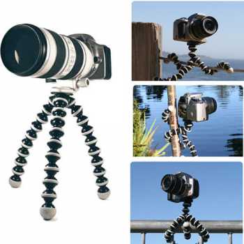 Tripod Gorillapod / Tripod Gorilla Hp Tripod Kaki Gurita / Gorillapod Kamera Tripod Gurita Berkualitas Tripod Gorilla Lentur Fleksibel Mini Untuk Hp Kamera / Holder Mini Tripod Handphone Flexibel Gorilla Pod Gorila Tripod Hp Gorila Tripod Kamera