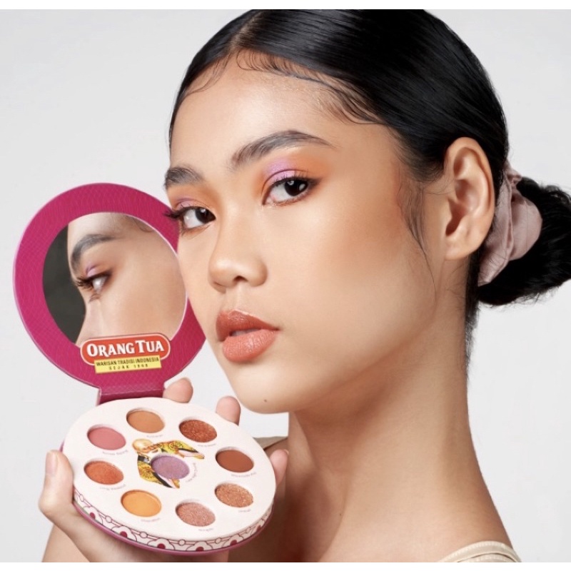 READY STOCK SIAP KIRIM OT x MAD Serum Infused Eye Papalette ORANG TUA Mad For Makeup Palette Orang T