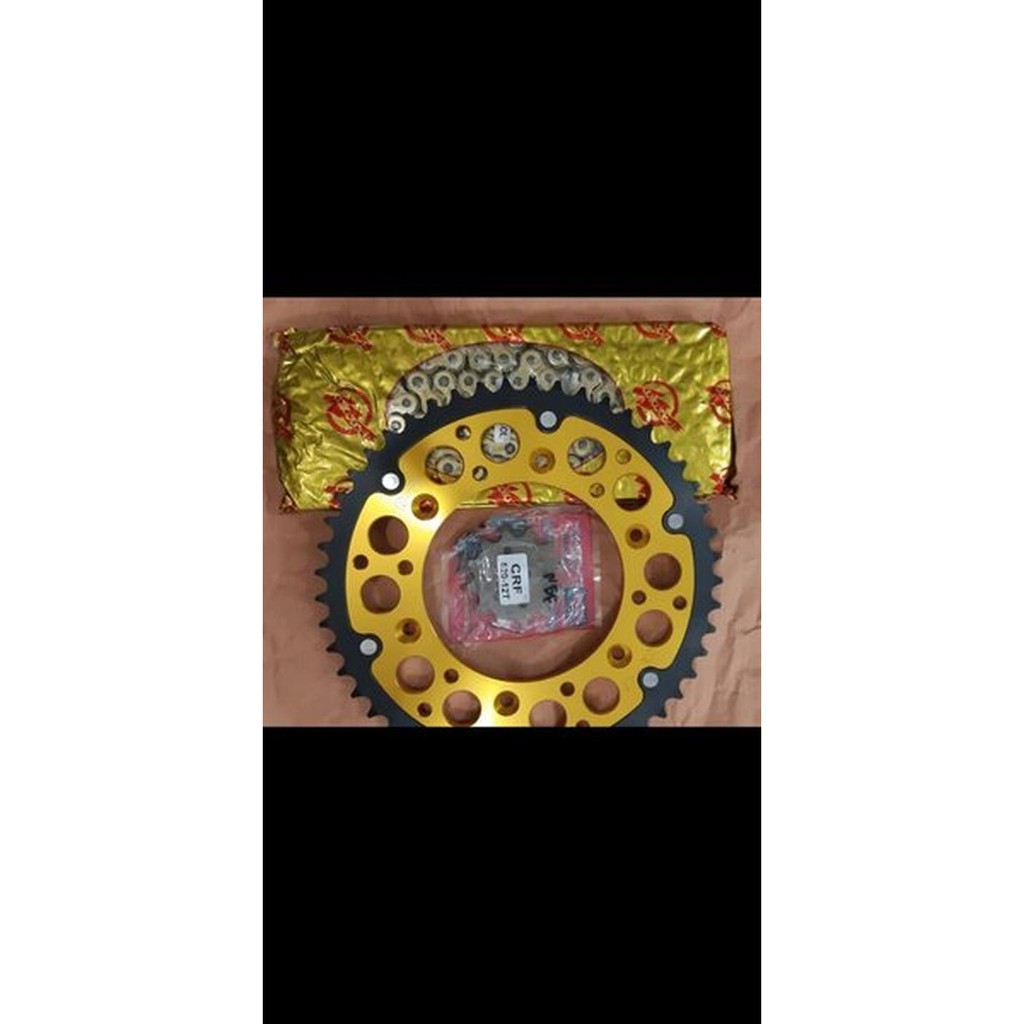 Gear gir set paket crf 150 L crf 230 ROZ tipe 520 44 46 48 49 50