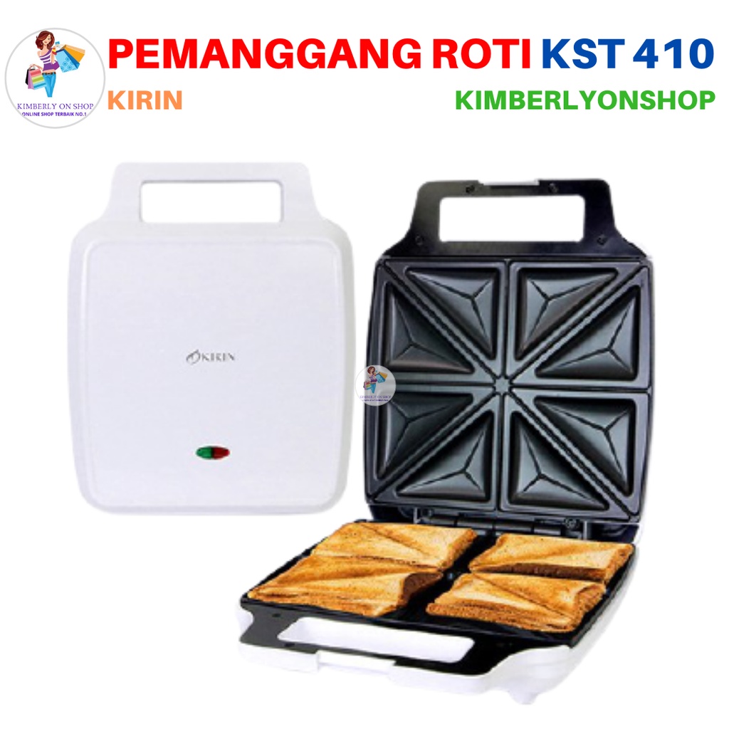 Pemanggang Roti Sandwich TOASTER KST 410 Kirin