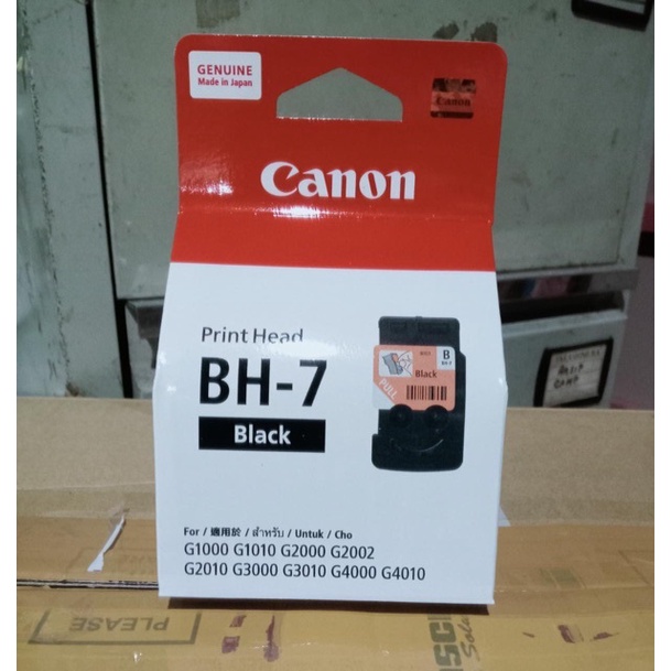 PRINT HEAD CANON G1000 G2000 G3000 G4000 CA91 BLACK CARTRIDGE / BH-7