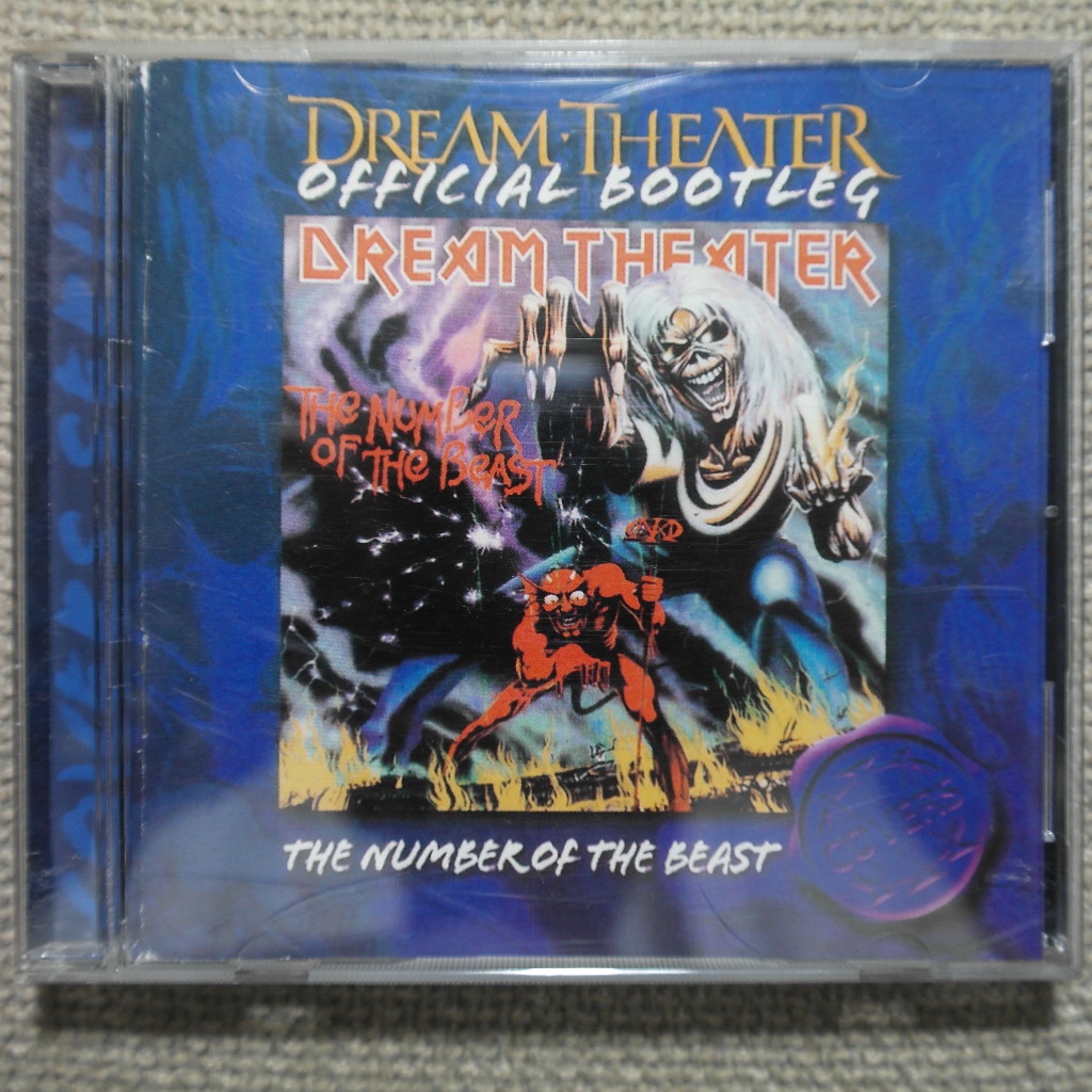 CD DREAM THEATER - OFFICIAL BOOTLEG THE NUMBER OF THE BEAST