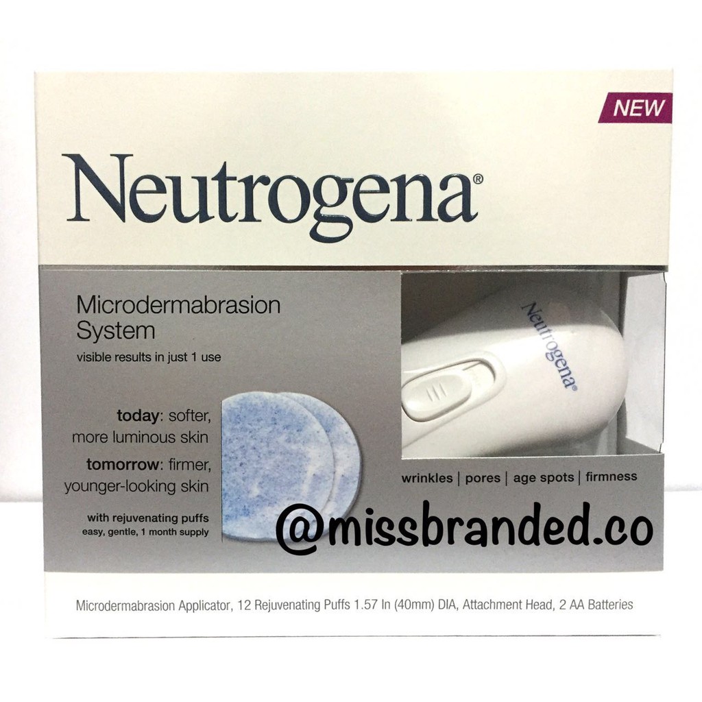 [US MADE] Neutrogena Microdermabrasion System