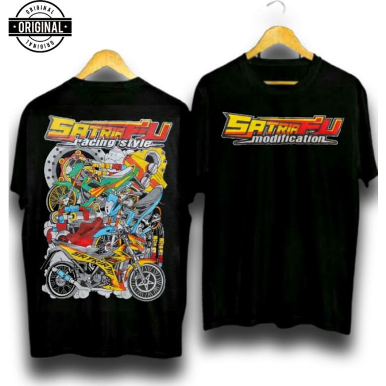 PROMO BAJU SATRIA FU RACING STYLE MODIFICATION / KAOS MOTOR SATRIA FU TERBARU/ KAOS RACING FU/ KAOS 