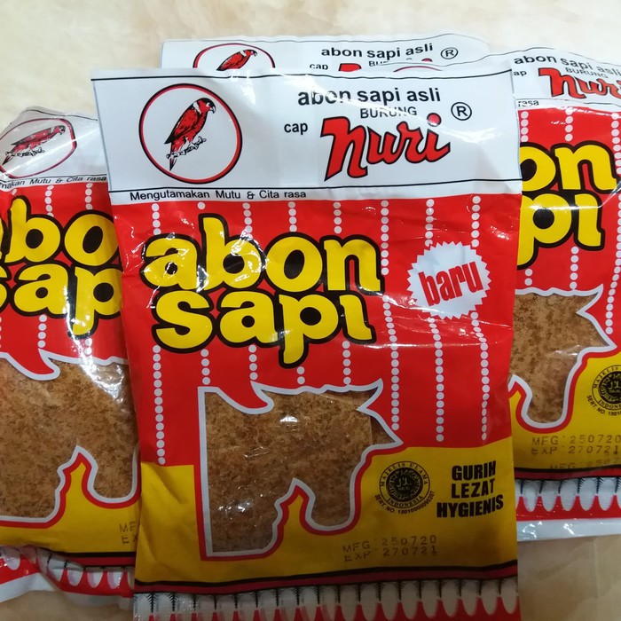 

Abon sapi nuri 90gr (1pc)