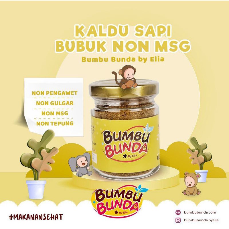 Bumbu Bunda Kaldu Sapi Bubuk