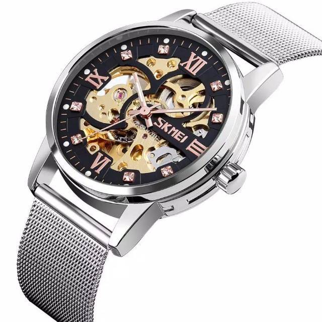 Jam Skmei Automatic Silver