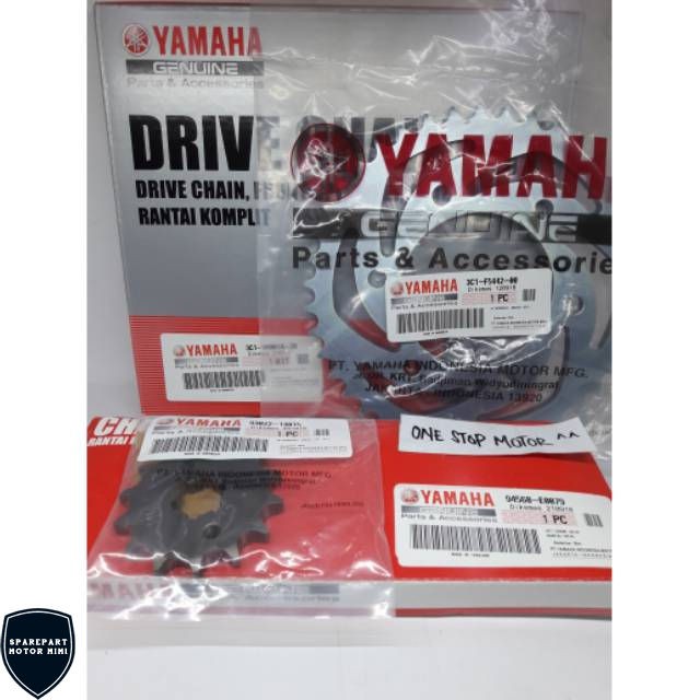 Gear set gir set vixion lama asli yamaha Spareparts Motor