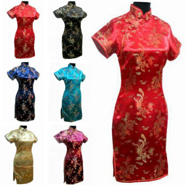 Kain Cheongsam _ Bahan Kain Cheong sam _ Kain imlek