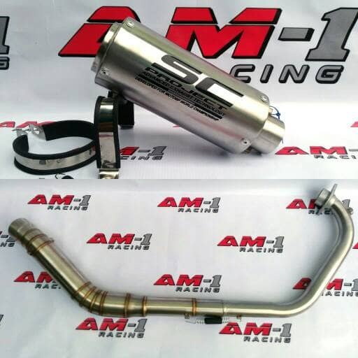 Knalpot SC Project TITAN All New CBR 150R 150 Facelift CBU K45 Lokal Cacing BERKUALITASS