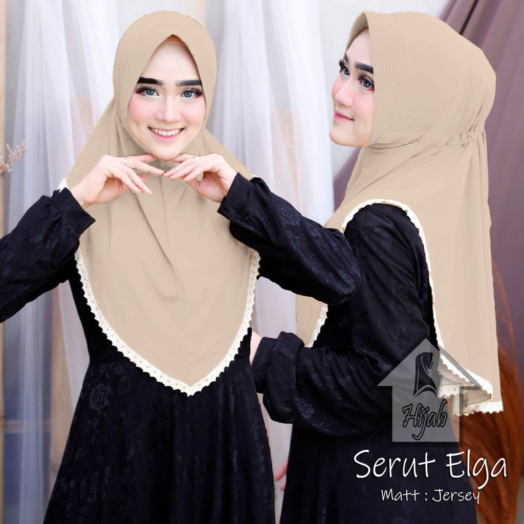 JILBAB INSTAN JERSEY TERBARU HIJAB BERGO SERUT ELGA KERUDUNG INSTAN BERGO TERMURAH RUMAH HIJA'B-3