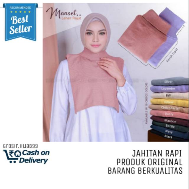 MANSET LEHER RAJUT WANITA MUSLIMAG INNER PENUTUP LEHER MANSET LEHER RAJUT WANITA MUSLIMAG INNER PENUTUP LEHER