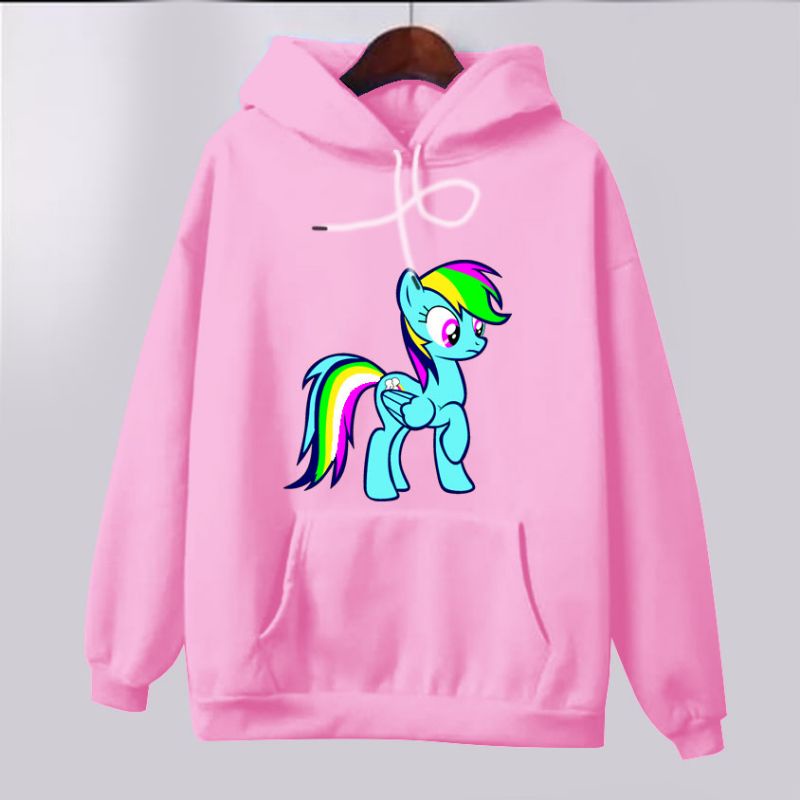 sweater hoodie anak/kuda poni/umur 3-16 tahun/bisa COD