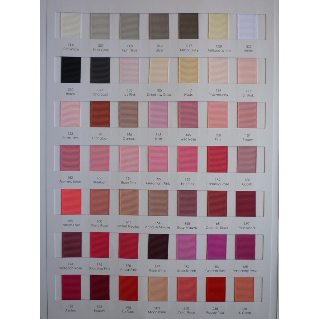 

[10 YARD] PITA GROSGRAIN POLOS 0,3 CM (1/8″ INCH)