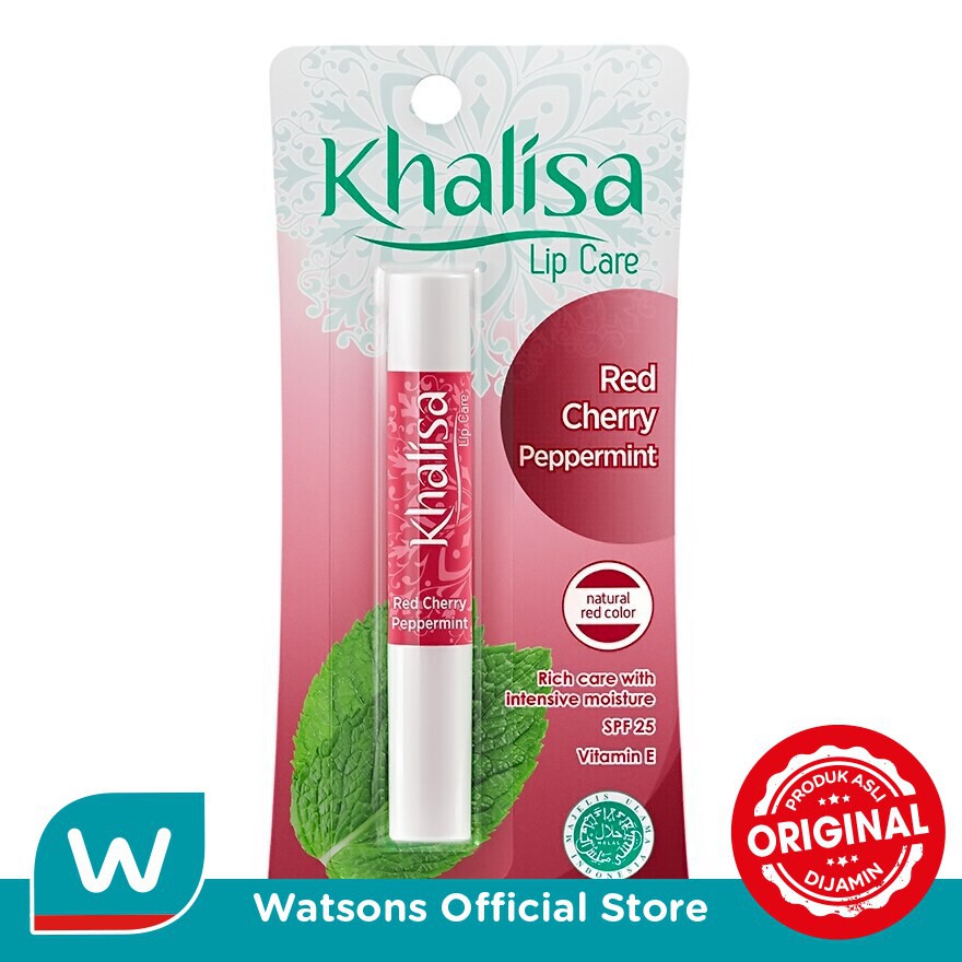 Khalisa Lip Care Cherry Peppermint 2.2g