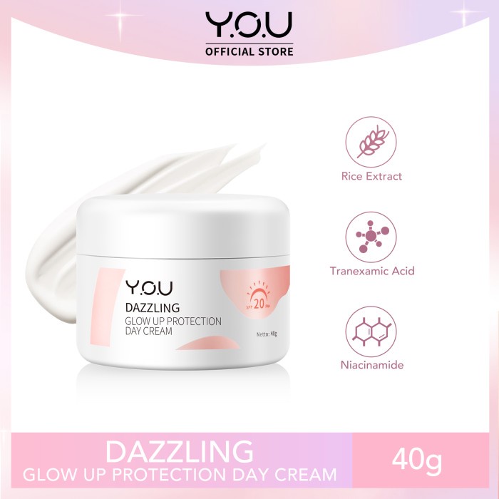YOU Dazzling Glow up Protection Day Cream 40 Gr