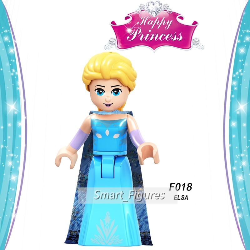 Disney Mainan Action Figure Mini Karakter Anna / Anna / Elsa / Anna / Ariel / Aurora / Maleficent Ursula / Anna / Fairy Tales F018-25