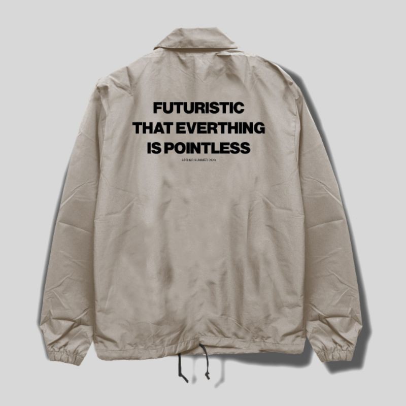 FAILOFFICIAL COACH JACKET - FUTURISTIC CREAM