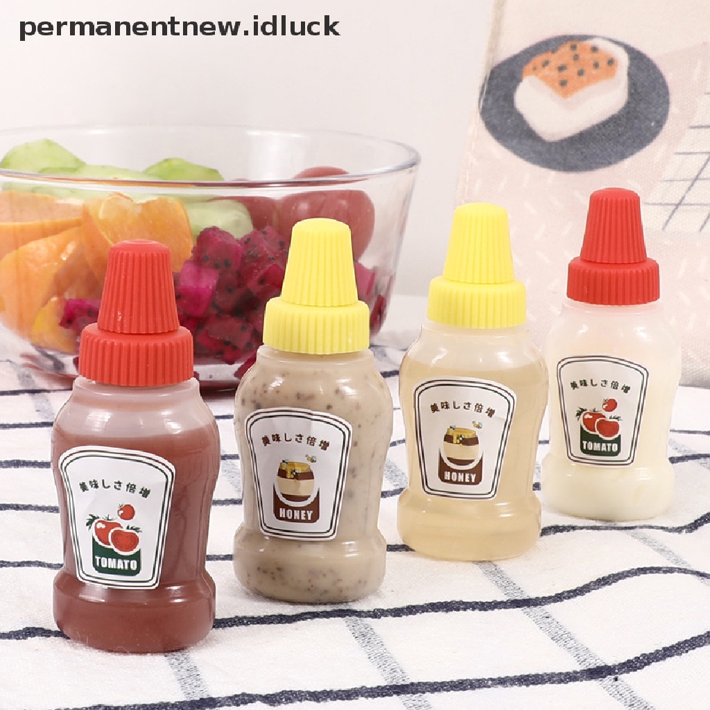 2 Pcs / set Wadah Saus Salad / Bento Mini Portabel Ukuran 25ML