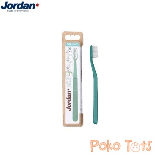 Jordan Green Clean Kids Toothbrush Extra Soft 5-10 Years Kids Tooth Brush Sikat Gigi Anak Jordan