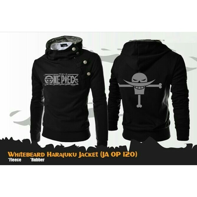 JAKET ANIME | WHITEBEARD HARAJUKU JACKET (JA OP 120)